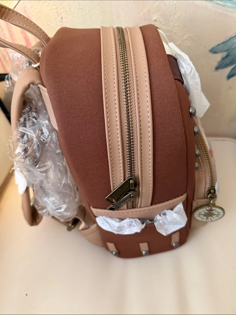 Loungefly  Pirates of the Caribbean Jack Sparrow  Cos Play Mini Backpack New!